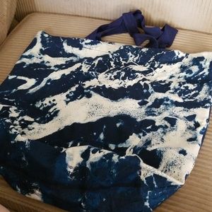 H&M large tye dye cotton tote